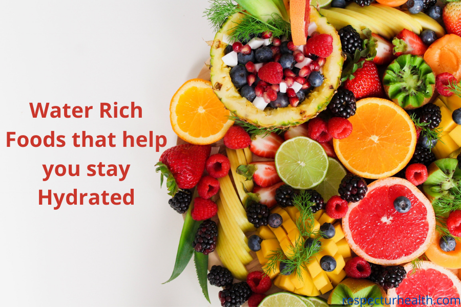 water rich foods that help you stay hydrated